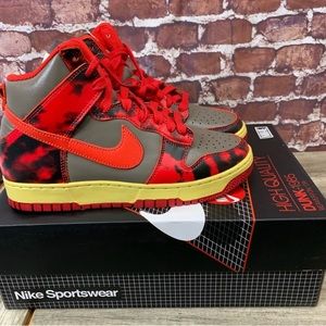Nike dunk hi youth shoes